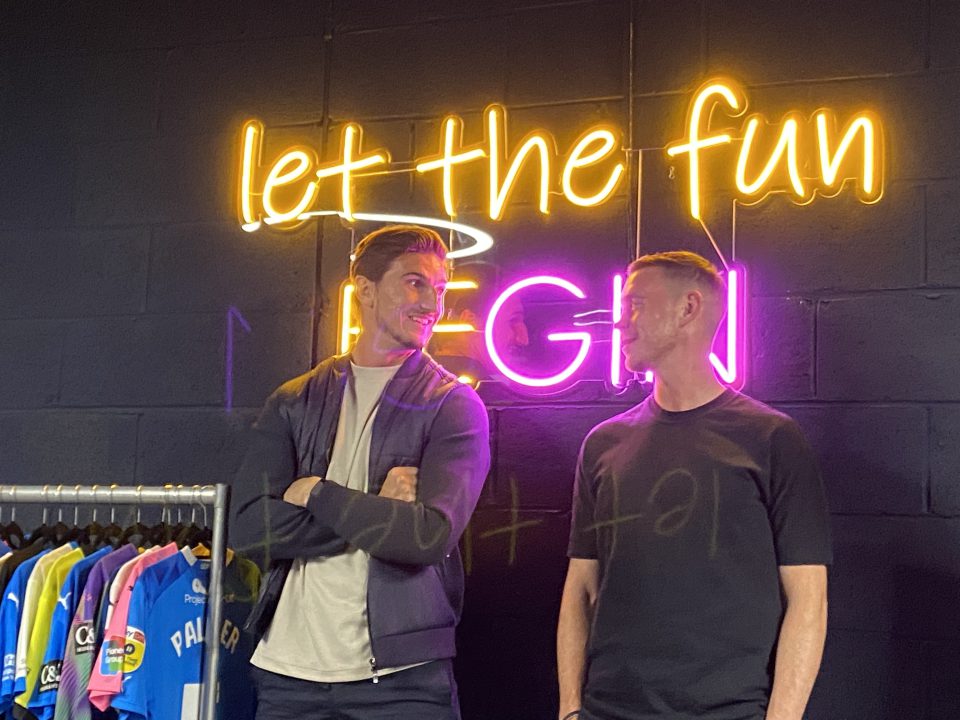 A photograph of the evening with the National League North Champions event