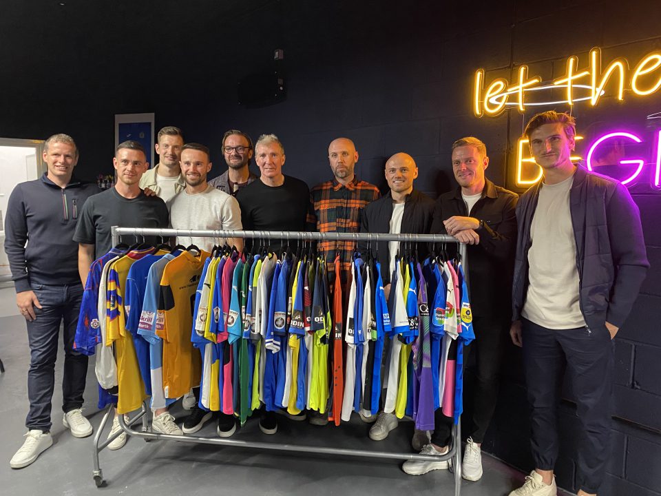 A photograph of the evening with the National League North Champions event