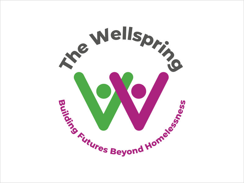 The logo of Stockport’s Wellspring homeless charity.